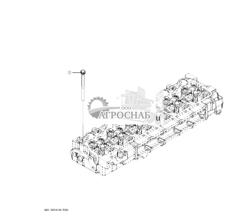 9901 Комплект болтов головки блока цилиндров - ST942975 104.jpg
